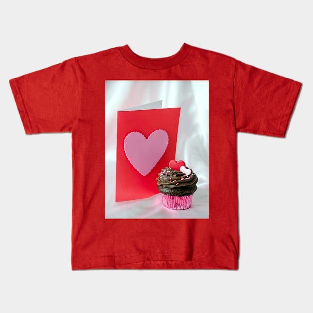 For the love of cupcakes Kids T-Shirt by iyd39